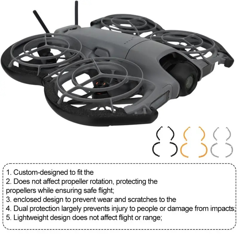 Drone Propeller Guard - Propellerschutz für DJI Neo 2 Drohne,
