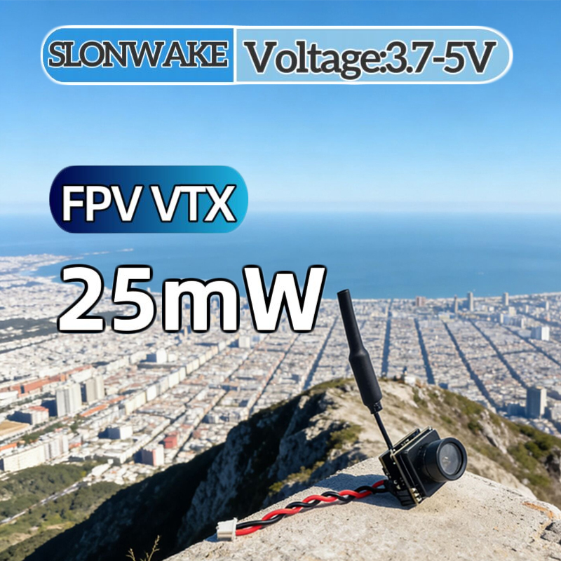 Drone Transmitter - SLONWAKE FPV 25mW Leistungssimulations-VTX Integrierter Sender