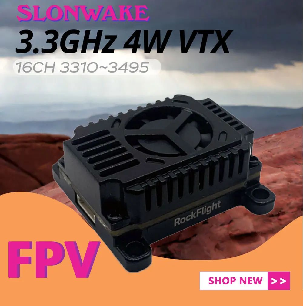 SLONWAKE FPV 3.3G 16CH 4000mW  – Drone Transmitter Bewertung und Preis