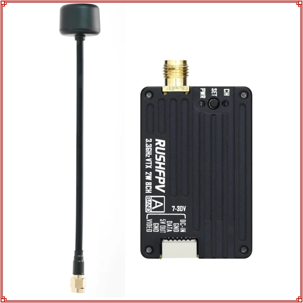 2026 Neuer RUSHFPV 3.3G 2W VTX – Drone Transmitter Bewertung und Preis
