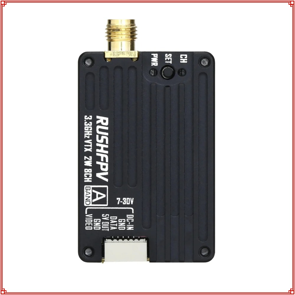 2026 Neuer RUSHFPV 3.3G 2W VTX – Drone Transmitter Bewertung und Preis