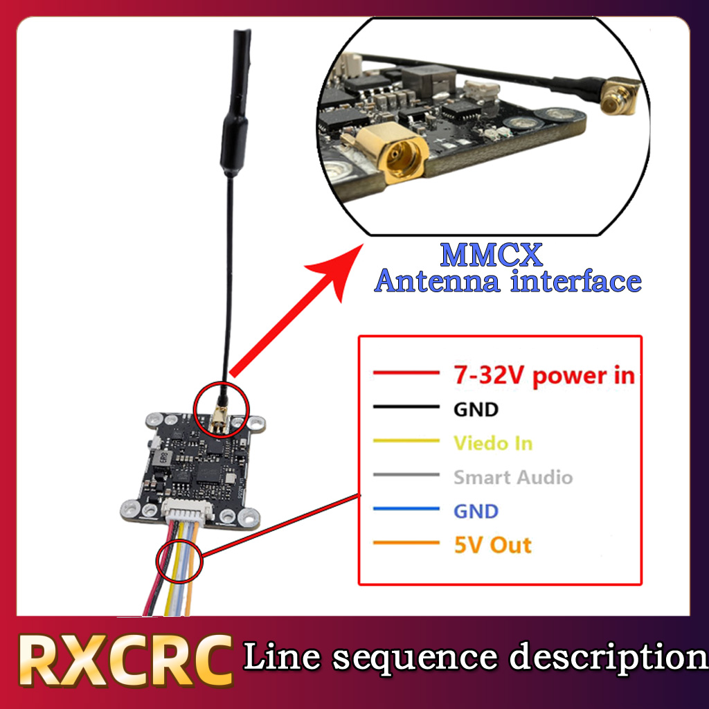 RXCRC 5,8G Modul 48CH 1,6 W VT – Drone Transmitter Bewertung und Preis