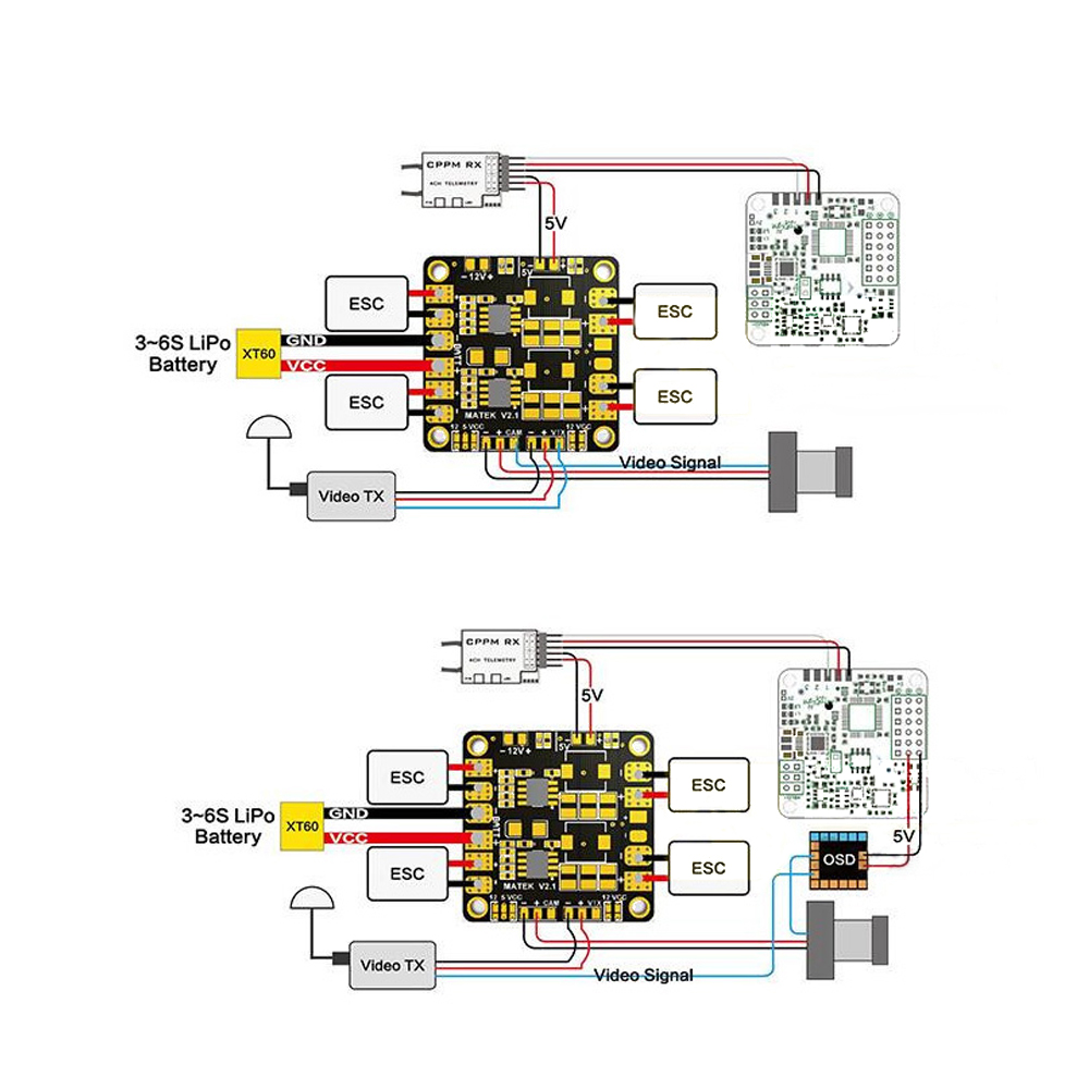 Mini Power Hub Power Matek PDB – Drone Power Distribution Board Bewertung und Preis