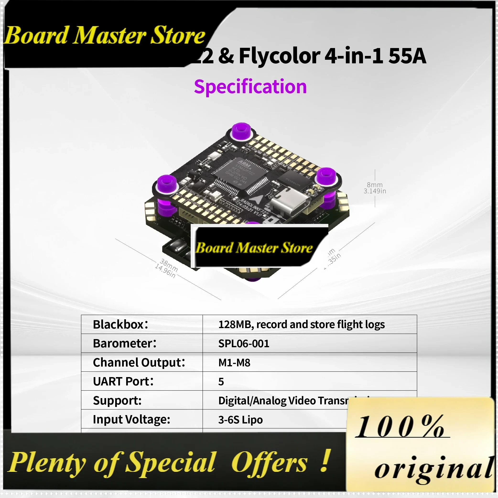 BoMaSRadiolink F722 Betaflight – Betaflight Fc F7 Bewertung und Preis